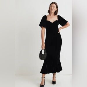 NWT Rhode Ramona Velvet Dress Size 6 Anthropologie Holiday Party